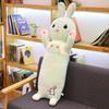 Cute Rabbit Throw Pillow Long Plush Toy Doll Sleeping Doll Soothing Girl Cute Doll Birthday Gift