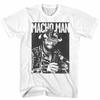 Macho Man White Adult T-Shirt