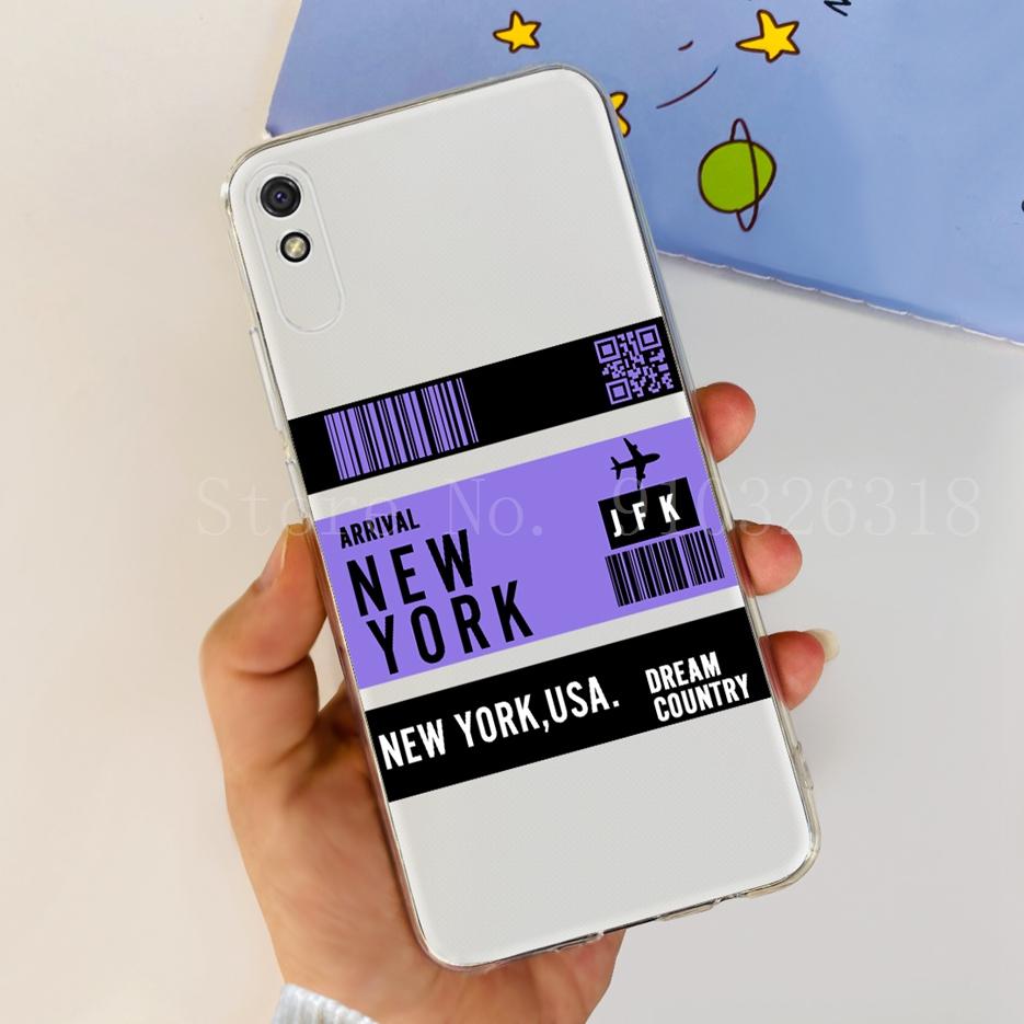 For Xiaomi Redmi 9A Case Stylish Painted Cover Soft Silicone Phone Case For Xiaomi Redmi 9AT 9A Redmi9A Back Cover 6.53'' Bumper