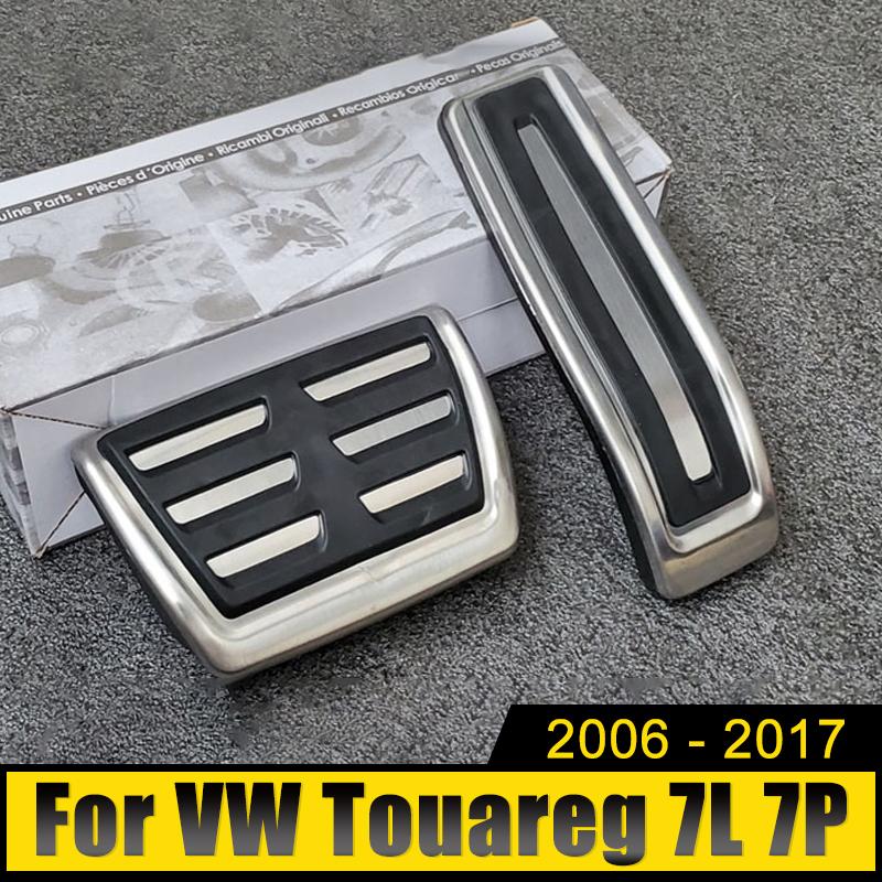 Автомобильный чехол для педали тормоза акселератора для VW Touareg 7L 7P 2006 2007 2008 2009 2010 2011 2012 2013 2014 2015 2016 2017