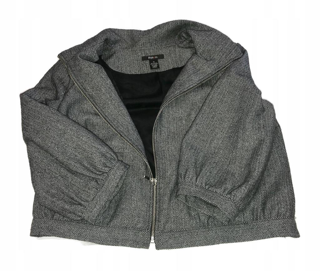 Lightweight Herringbone Jacket Style&Co 14US L 46 - Used