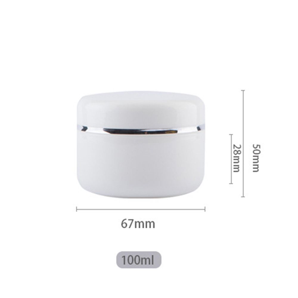 Коробка для хранения Круглая бутылка Косметические многоразовые бутылки Косметический контейнер Косметическая баночка Пустые бутылки