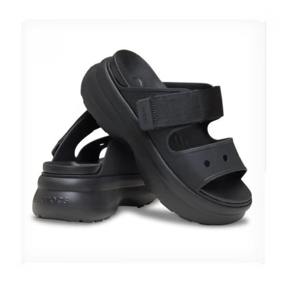 Crocs Сандалии Soho на двух ремешках Черные 212861 001