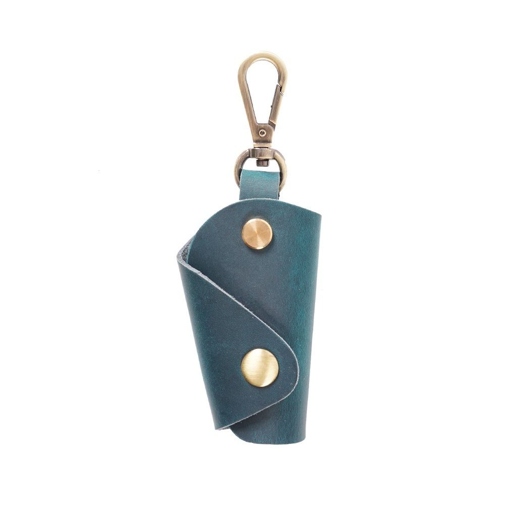 Cowhide Handmade Mini Key Case Mini Vintage Car Key Bag Fashion Cowhide Key Organizer  Men