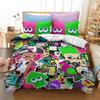 3D Printed Game Splatoons Bedding Set Duvet Cover Bedroom Comforter Single Twin King Size Quilt Cover Home Textile