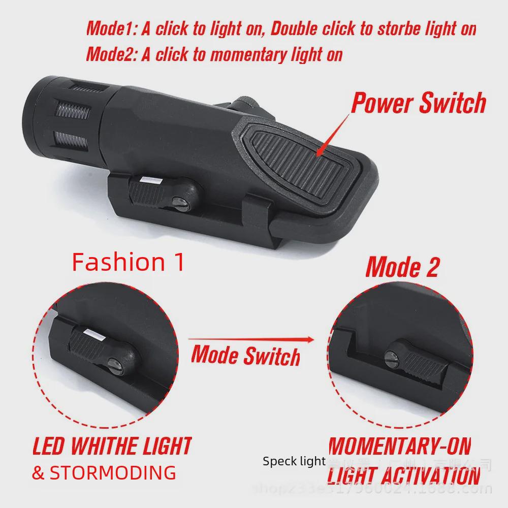 Specprecision GEAR WML G2 LED Flashlight Hand Grip, Metal Battery Compartment, No Plastic