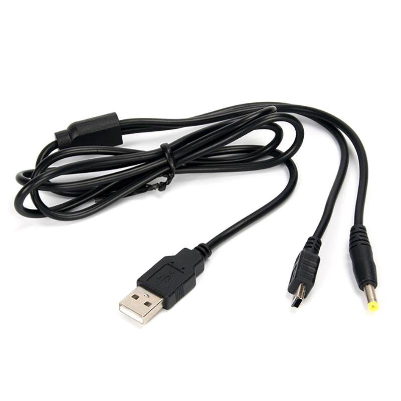 1 шт. 2 в 1 USB 2.0 кабель для передачи данных зарядное устройство для PSP 1000 2000 3000 портативный игровой аксессуар