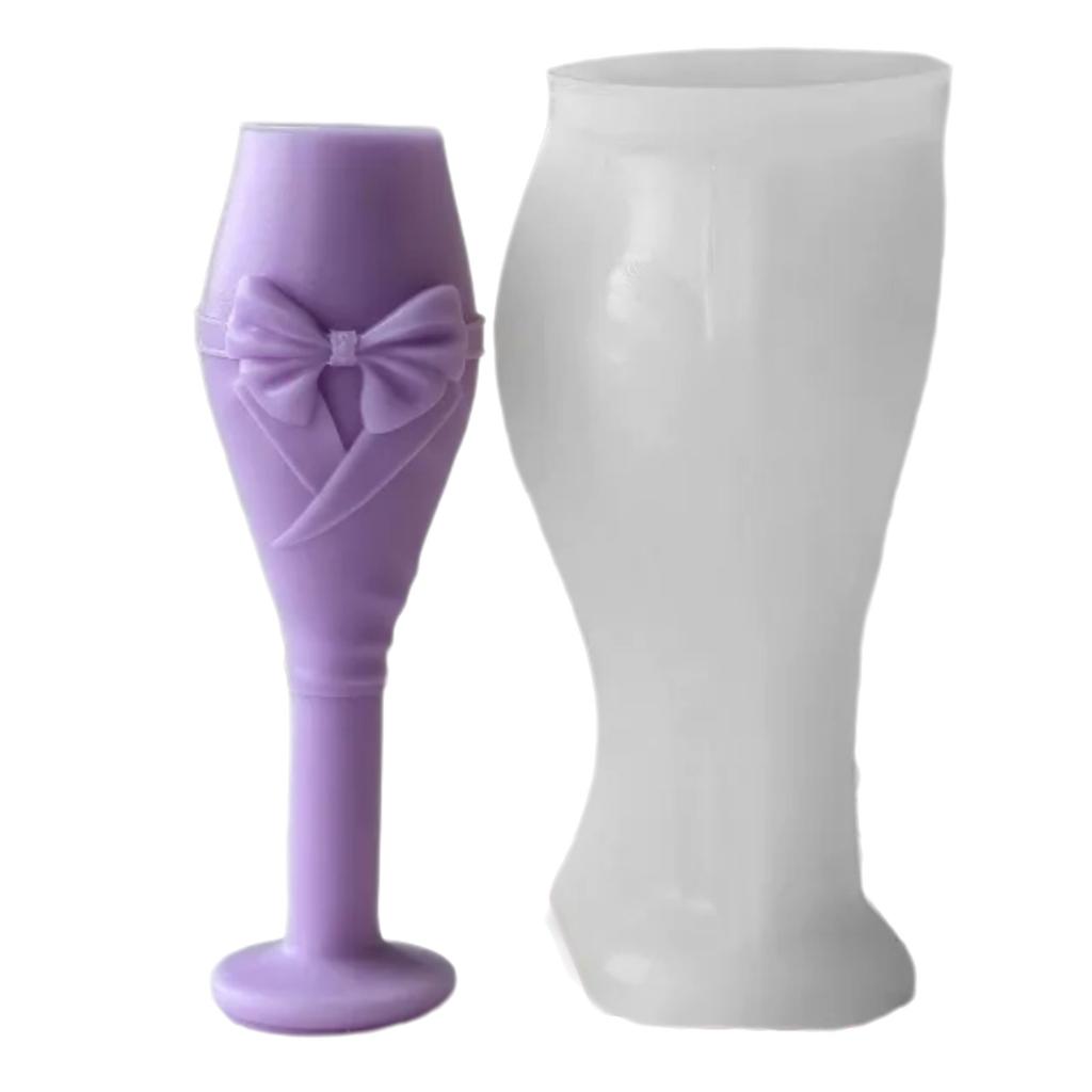 Wedding Theme Candle Silicone Mold Heat Resistant Pillar Candle Silicone Mold For Making Candle Soap Chocolate Baking