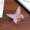 Sweety Butterfly Hair Claw Pearlescent Gradient Shark Gripper For Women Trendy Acetic Acid Hair Clip Girls Hair Accessories