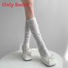 Butterfly Bow Knee Socks For Girls And Women With Breathable Polyester For Spring Summer Casual Wear