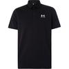 Icon Удобная мягкая спортивная рубашка поло с коротким рукавом с логотипом бренда, мужская черная 1386608-001