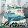 Горячие комплекты постельного белья с дельфинами, аниме-море, HD-покрывало с дельфинами для девочек-подростков, модное односпальное двуспальное, двуспальное, двуспальное, полноразмерное, пододеяльник