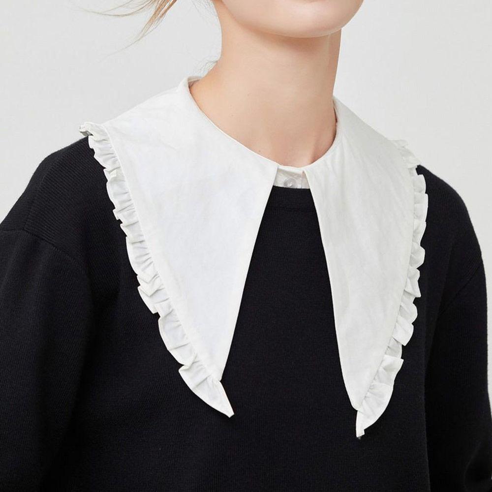 Fashion Classic Cotton Shirt Fake Collar Blouse False Collar Clothes Accessories Lapel