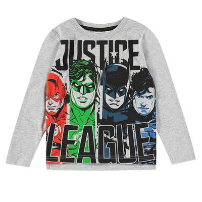 Justice League Character T-shirt for Boys, Size 3-4 Years