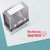 Great Work Custom Colop Personalized Teachers Stamp Self Inking Rubber P20 Mini Stamper