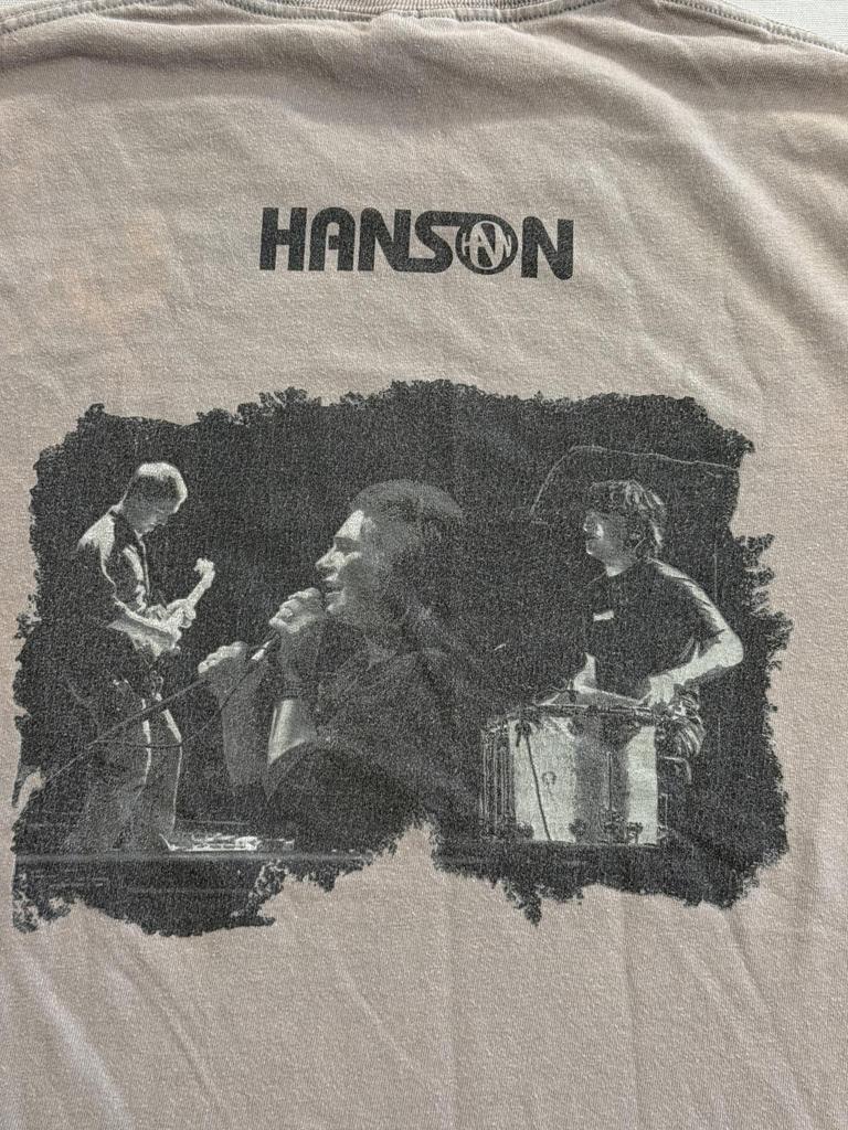 Hanson Band T-shirt 2005 Live and Electric TV Album Promo S