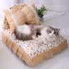 Princess Style Fully Removable and Washable Pet Bed Kennel Cat Bed Dog Bed Cat Kennel Dog Mat Cat Mat Small Dog Kennel