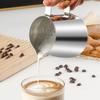 Milk Frothing Pitcher Coffee Frother Cup Polished Surface Rustproof Corrosion Resistant Dishwasher Safe Frothing Pitcher