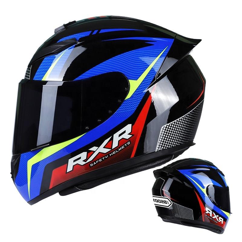 Motorcycle Helmet Racing Motocross Moto Helmets Full Face Helmets Flip up Moto Black Adult Motorbike Street Touring Cool Rider
