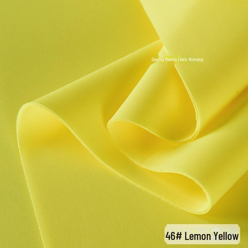 320 г утолщенного шелкового хлопкового трикотажного полотна для эластичного силуэта