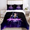 3Pcs Cyberpunk Future Cityscape Bedding Sets For All Sizes New 3D Printed Bed Cover Comforter Duvet Cover Pillowcase Bedroom Decoration