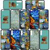 Phone Case for Samsung Galaxy S25 S24 S23 iPhone 16 15 Xiaomi Redmi Note 14 13 12 16E X 11 Pro Max OPPO Moto Huawei Van Gogh Painting Sunflower Cover