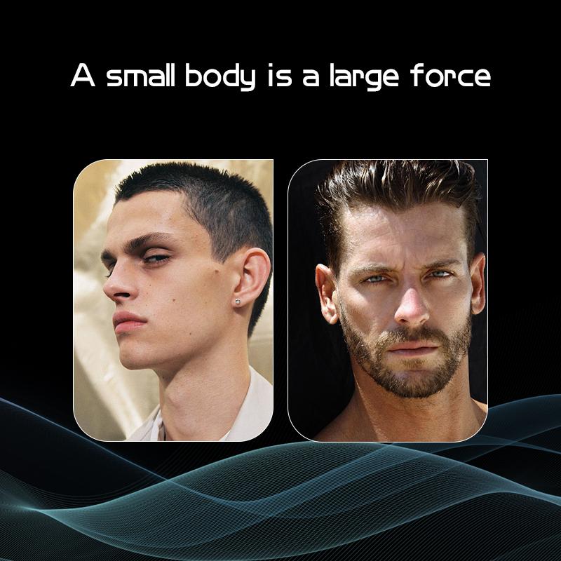 New VGR High-end Men's Hair Clipper with Retro Metal Body, Professional Hair Trimmer with LCD Digital Display and Push Shear Home Razor Shaver V-643