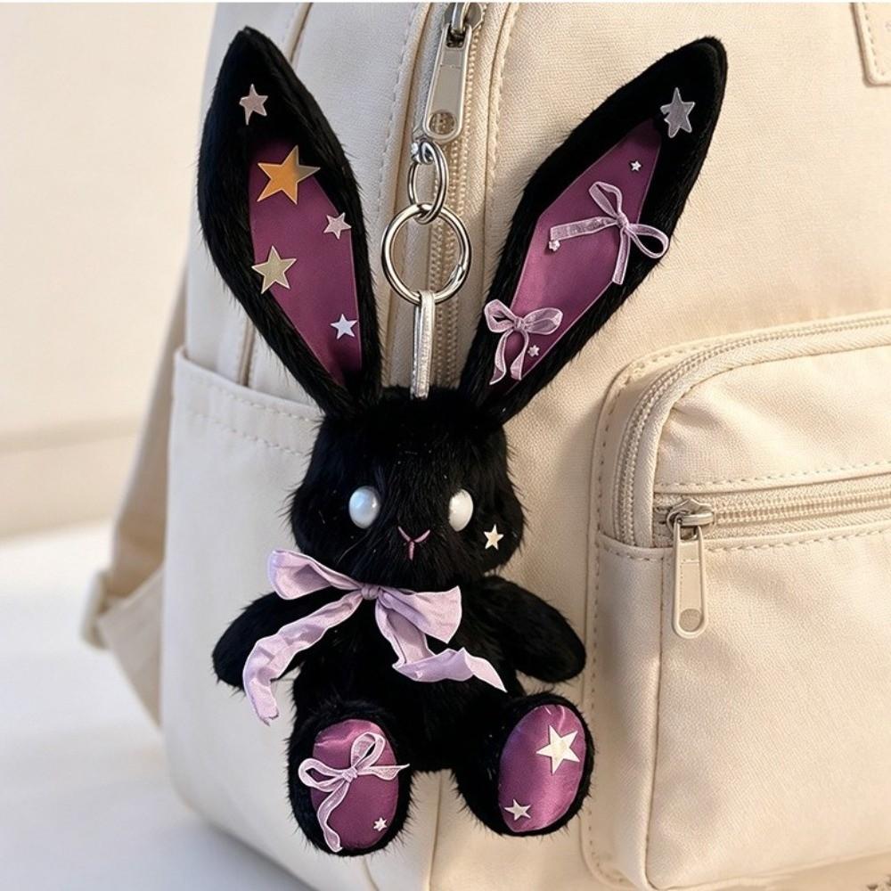 Weird Bunny Plush Rabbit Keychain Material Kit Gift for Girlfriends