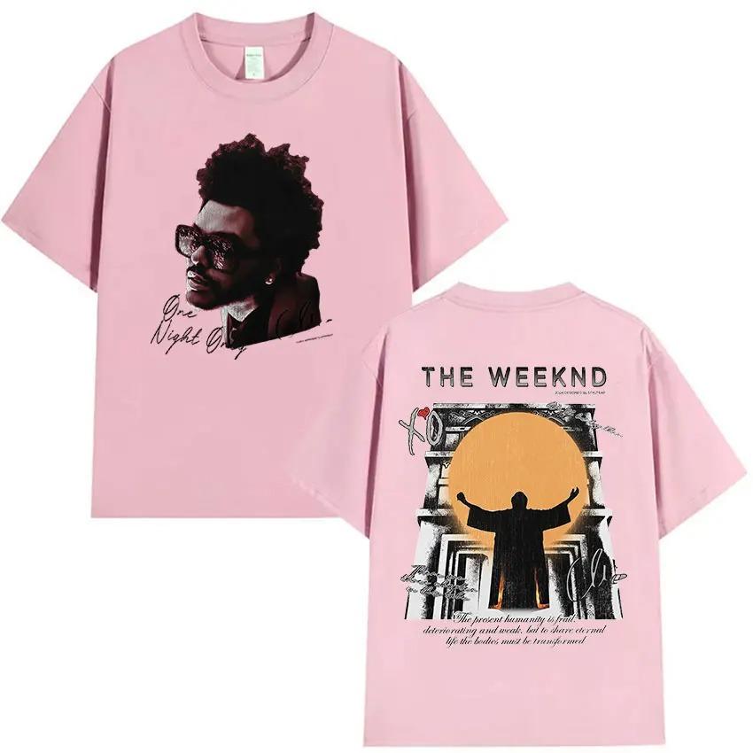 The Weeknd XO Album 2026 Merch TShirt Vintage Hip Hop Short Sleeve Mens Casual 100 Cotton Streetwear Women And Men Tshirt