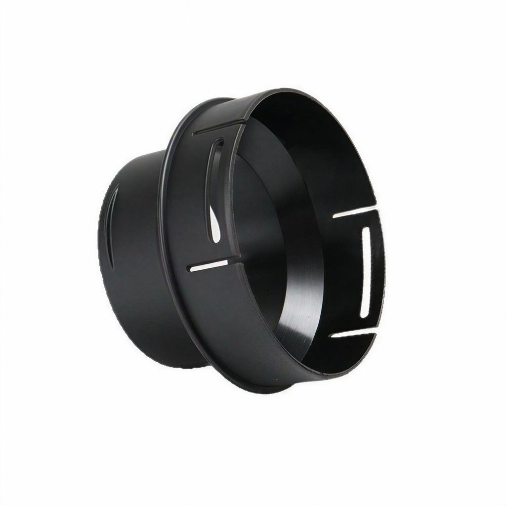 90mm to 75mm Diesel Heater Duct Adapter with Slotted Connector