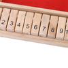 Educational Wooden Number Board Family Traditional Game Drinking Dice Toy