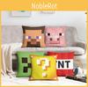 Minecraft Sofa Pillowcase Cushion Cover Home Decoration Steve Creeper Cartoon