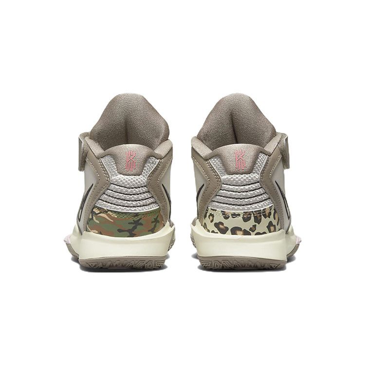 Nike Детские кроссовки Kyrie Infinity PS Leopard Camo Tan Light-Iron-Ore Moon-Fossil DD0332-006