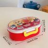Kawaii Anime Cartoon Bento Box Большая вместимость Креативная и милая коробка для обеда Посуда Детские подарки на день рождения