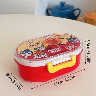Kawaii Anime Cartoon Bento Box Большая вместимость Креативная и милая коробка для обеда Посуда Детские подарки на день рождения