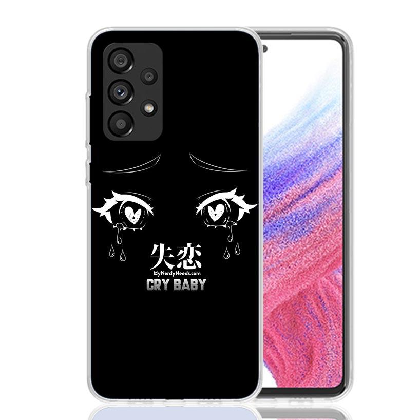 Аниме Милые Глаза Девушки Чехол для Телефона Для Samsung Galaxy A52 A32 A22 A12 A02S A50S A30S A51 A31 AA71 Note 20 Ultra 10 S10 Plus Galax