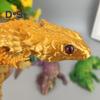 3D-модель ящерицы, игрушка для игрушек, декор для рабочего стола, реалистичный вид, яркие цвета, тема животных, игрушка-ящерица, реквизит для фотосъемки
