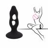 Silicone Anal Plug with Suction Cup Anus Prostate Massage Butt Plug Anal Beads Sex Toys for Woman