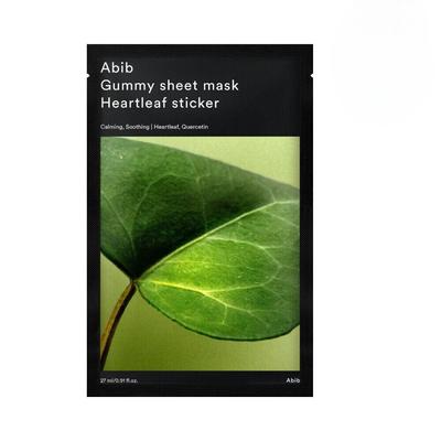 Маска-пленка Gummy, наклейка Heartleaf 1P