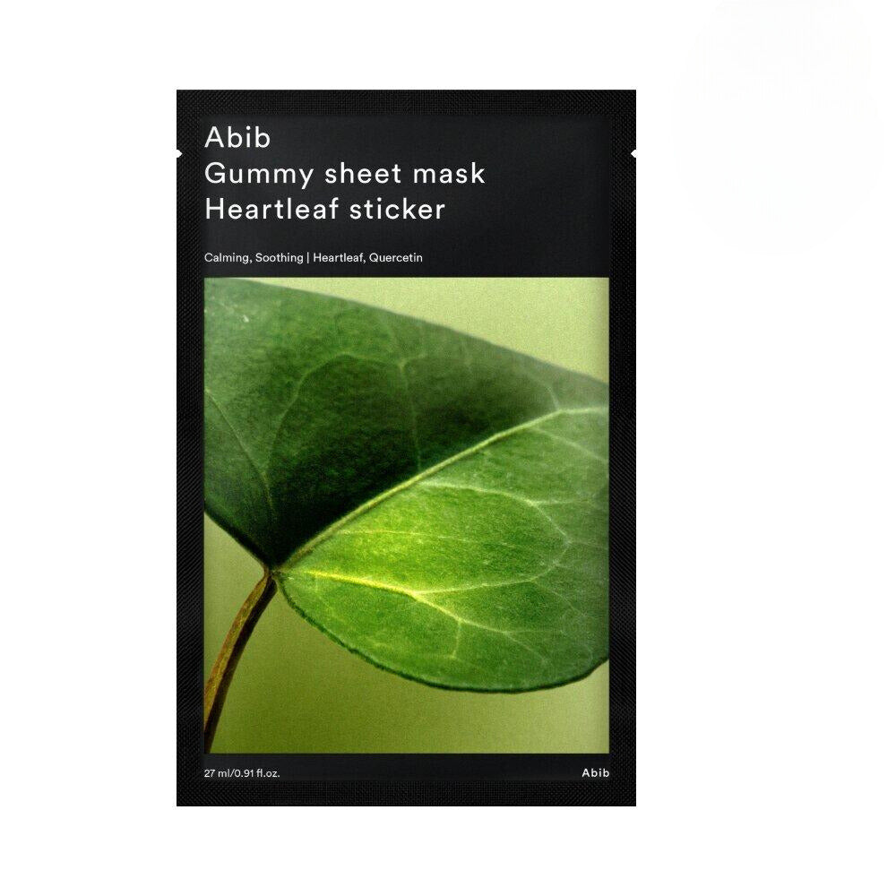 ABIB Маска-пленка Gummy, наклейка Heartleaf 1P