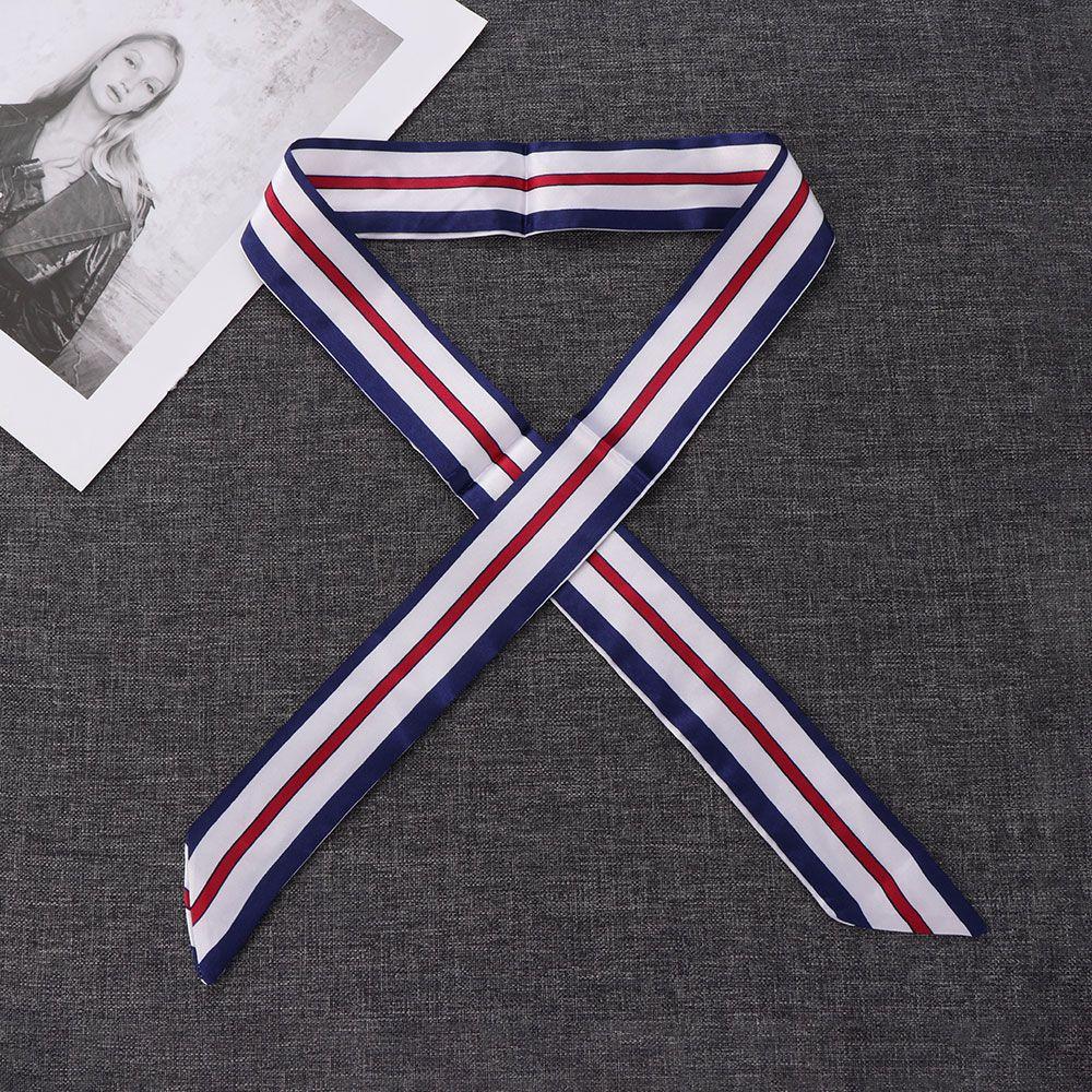 Girls Wrist/Waistband Hairband Small Silk Scarf Decor Ribbon Scarf Neck Scarf Handbag Handle Ribbon