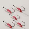 5/10Pcs Live Shrimp Fixing Hook Heavy Duty Steel Barbed Fishhook Freshwater Saltwater Catfish Bass Fishing Hook Fishing Accessories