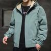 Men's Coat New Spring Korean Style Trendy Work Tops Handsome Casual Slim Hooded Jacket Men's Clothing
