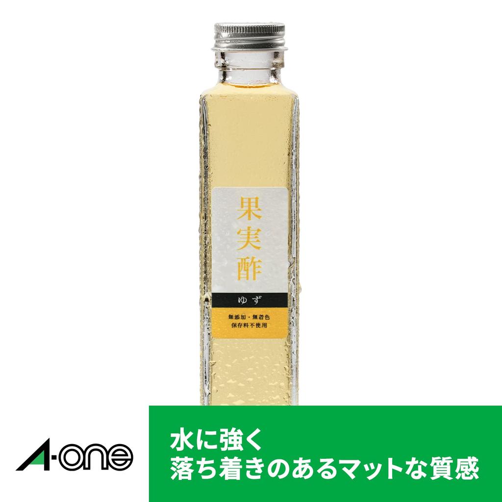 Label Sticker Laser Water Resistant Type A4 Uncut 100 Sheets 28392 A-One