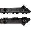 Right&Left Side Front Bumper Retainer Support Lower Bracket for Chrysler 300 2011-2020 57010401AD (L) / 57010403AD (R)