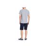 Timberland Outdoor Color Block Letter Print Crew Neck Short Sleeve T-Shirt Men Tops Gray A1OA4-052
