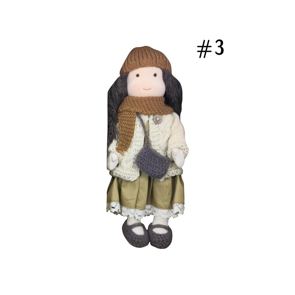 Мягкая игрушка кукла, тряпичная кукла для малышей, подходит для девочек, подарок на день рождения, рождественский подарок на плюшевую игрушку