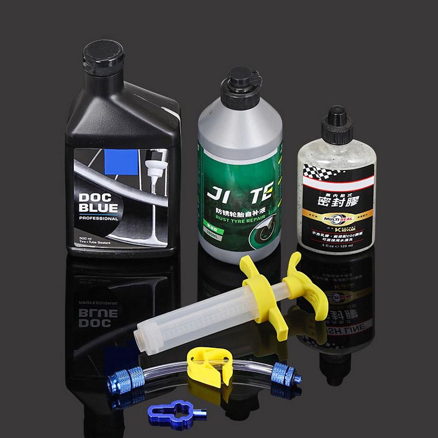 Reusable Bicycle Tire Repair Syringe Mountain Bike Road Bike Tire Fluid Injection Tools Shop Tools