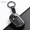 Abs Carbon Fiber Style Car Key Case Cover For Honda Civic 11Th Accord Cr-V Hr-V Pilot Vezel Zr-V Crv Key Protector Accessories