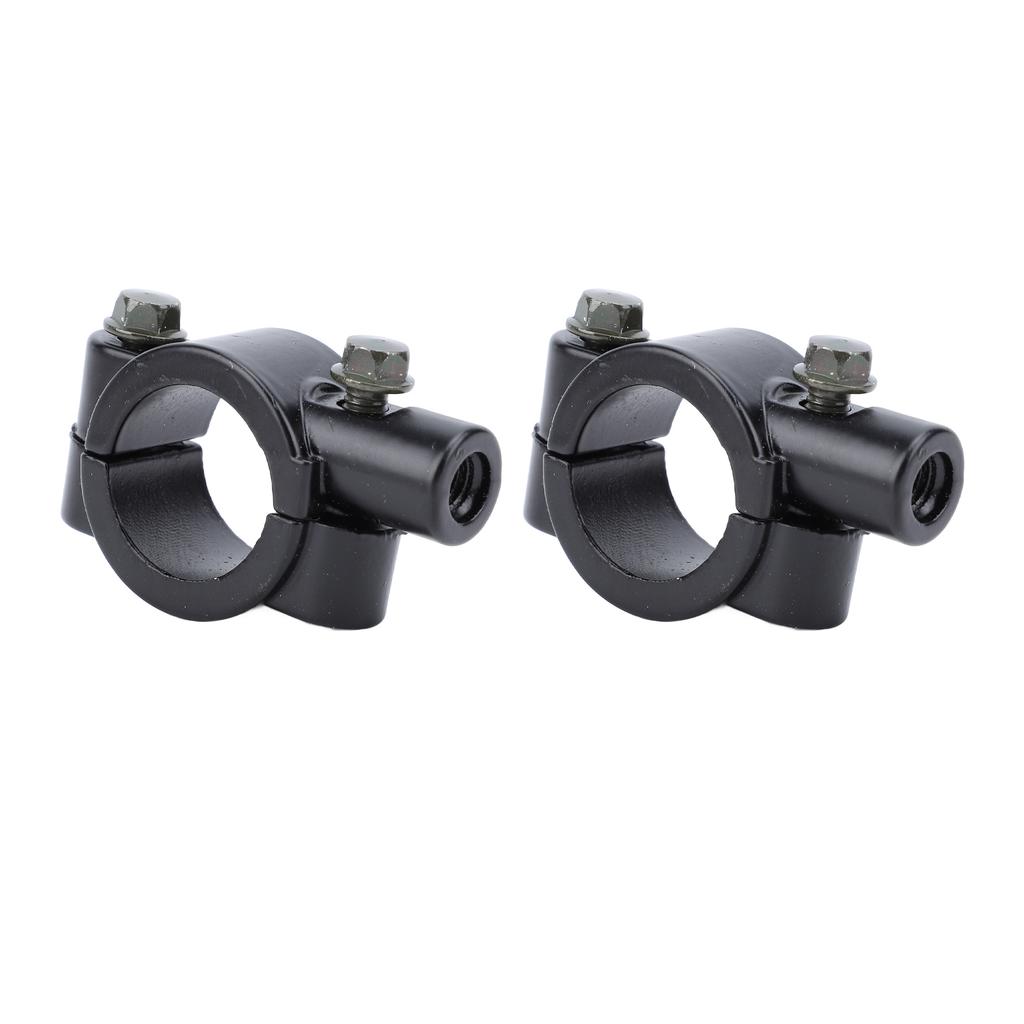 2PCS 25mm Motorcycle Handlebar Mirror Mount Holder Clamp Bracket Adapter Universal for Motorbike ATV Scooter Project